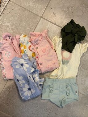 0-3 month baby girl bundle